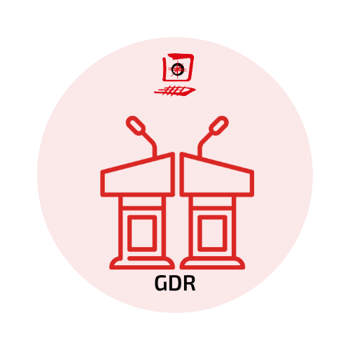 GDR's logo